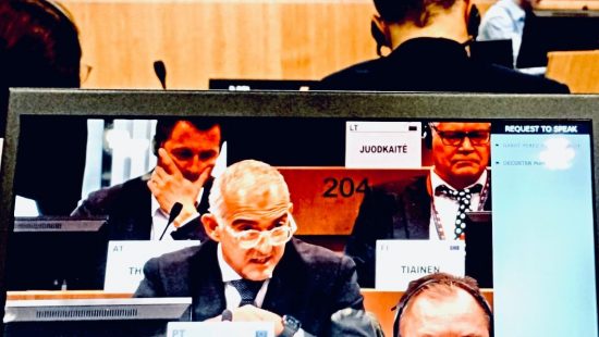 Nuno Serra participa no debate de apresentação do relatório “Europe’s Environment 2025” da EEA